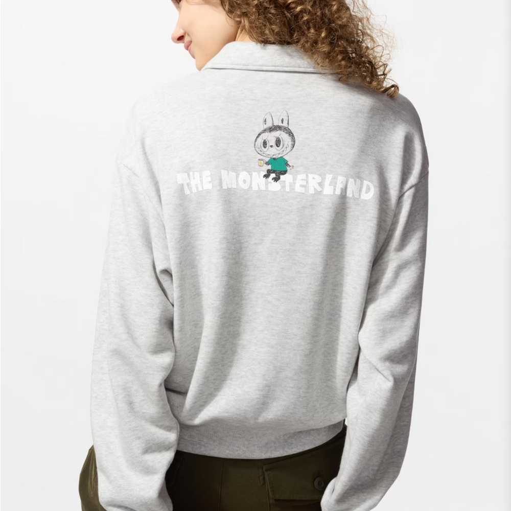 Uniqlo POP MART Half-Zip Sweatshirt